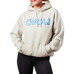 Women's Avoli Applique Hoodie Large Grey Heather