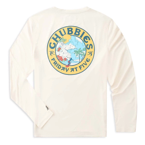 Men's Chubbies Sun Crewneck Long Sleeve T-Shirt Medium The Seal of Approval