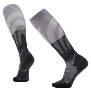 Adult Smartwool Run Targeted Cushion Compression OTC Crew Socks Medium Black Singles