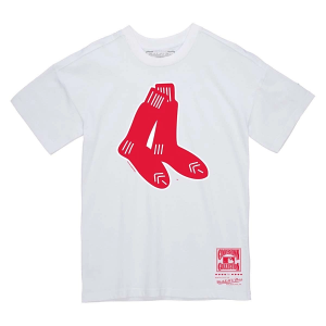 Boston Red Sox Basic Logo T-Shirt Large White