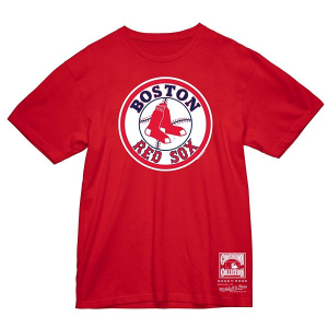 Boston Red Sox Team Logo T-Shirt Small Red