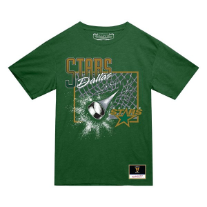 Dallas Stars Mitchell and Ness Goal Scorer T-Shirt 2XLarge Dark Green