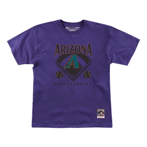 Arizona Diamondbacks Outfield T-Shirt 2XLarge Purple