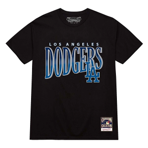 Los Angeles Dodgers Linework T-Shirt Medium Black