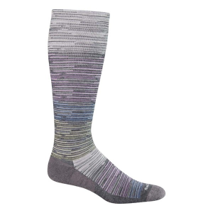 Women's Sockwell Good Vibes Moderate Graduated Compression Crew Socks S/M Charcoal Singles