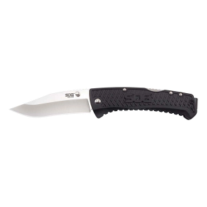 SOG Traction Black Pocket Knife