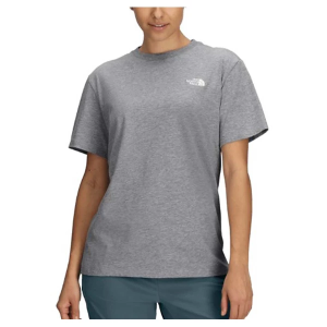 Women's The North Face Evolution Simple Dome Relaxed T-Shirt XLarge Pale Grey Heather