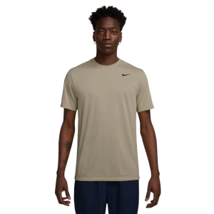 Men's Nike Dri-FIT Legend Fitness Shirt Small Desert Khaki/Black