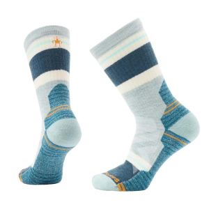 Women's Smartwool Full Cushion Saturnsphere Crew Hiking Socks Medium Frost Green Singles