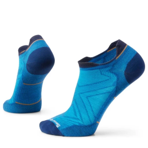 Men's Smartwool Run Low Running Socks Medium Laguna Blue Singles