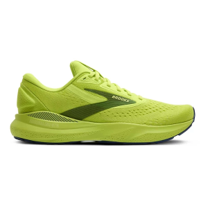 Men's Brooks Adrenaline GTS 24 Running Shoes 7.5 Regular Acid Lime/Sunny Lime/Navy