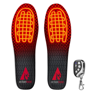 ActionHeat Rechargeable Heated Insoles Insoles Black