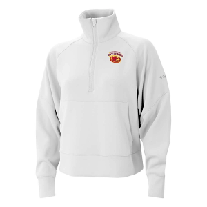 Iowa State Cyclones Columbia Women's Wickhams Hills Alternate Logo 1/4 Zip 2XLarge White