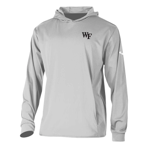 Wake Forest Deacons Columbia Long Drive T-Shirt Medium Cool Grey