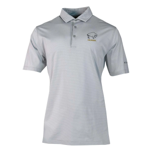 Colorado Buffaloes Columbia Double Hit Alternate Logo Polo Medium Cool Grey