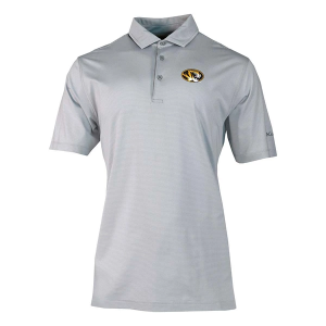 Missouri Tigers Columbia Double Hit Polo 2XLarge Cool Grey