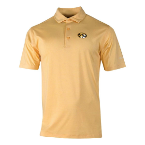 Missouri Tigers Columbia Double Hit Polo Large Cocoa Butter