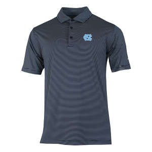North Carolina Tar Heels Columbia Double Hit Polo 2XLarge Collegiate Navy