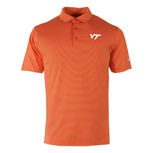 Virginia Tech Hokies Columbia Double Hit Polo 2XLarge State Orange