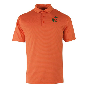 Florida Gators Columbia Club Invite Vintage Logo Polo XLarge State Orange