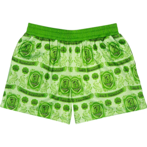 Boys' Baseball Lifestyle Bag Chaser Lounge Shorts Youth Medium Green