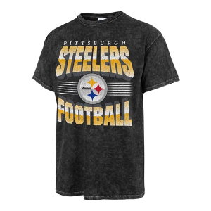 Pittsburgh Steelers 47 Brand Rocker T-Shirt XLarge Black