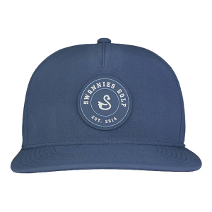 Men's Swannies Wade Golf Snapback Hat One Size Vintage Indigo