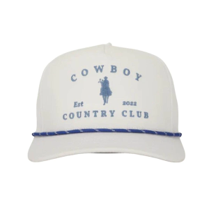 Cowboy Country Club Horse Roped Snapback Golf Hat