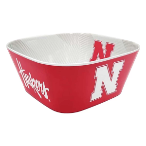 You The Fan Nebraska Cornhuskers Large Party Bowl