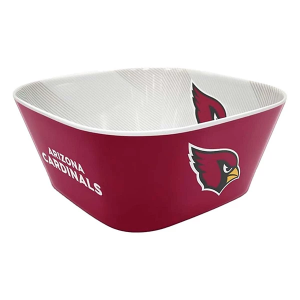 You The Fan Arizona Cardinals Large Party Bowl