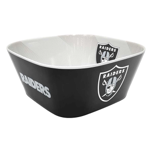 You The Fan Las Vegas Raiders Large Party Bowl