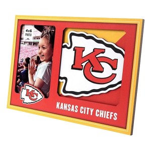 You The Fan Kansas City Chiefs 3D Logo Picture Frame