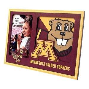 You The Fan Minnesota Golden Gophers 3D Logo Picture Frame