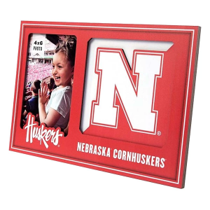 You The Fan Nebraska Cornhuskers 3D Logo Picture Frame