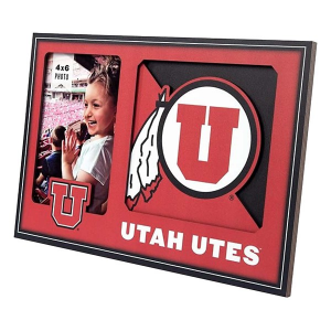 You The Fan Utah Utes 3D Logo Picture Frame