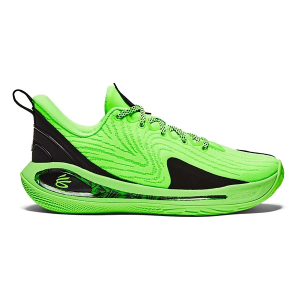 Kids' Under Armour Curry 12 'Extraterretrial' Basketball Shoes Big 6 Regular Green/Black