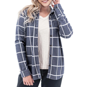 Women's Old Ranch Alora Long Sleeve Button Up Shirt Small Dark Denim