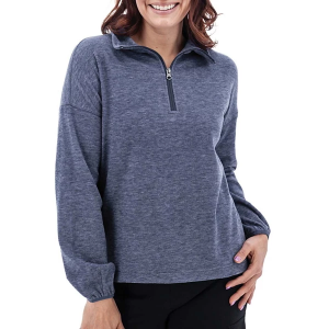 Women's Aventura McKenna Long Sleeve 1/4 Zip XLarge Peacoat