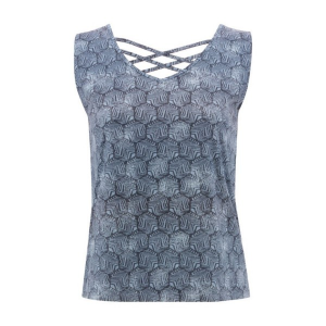 Women's Aventura Soledad Crew Neck Tank Top Small Navy