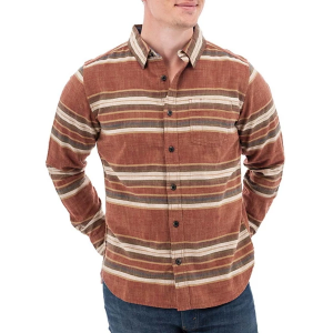 Men's Old Ranch Chase Long Sleeve Button Up Shirt 2XLarge Cinnamon
