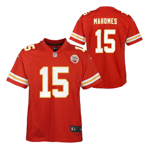 Kansas City Chiefs Patrick Mahomes #15 Nike Game Kids' Jersey 7Y Red