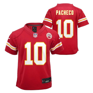 Kansas City Chiefs Isiah Pacheco #10 Nike Game Kids' Jersey 5/6 Red