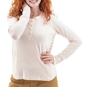 Women's Aventura Mandy Long Sleeve Henley XSmall Egret