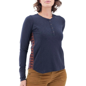 Women's Aventura Mandy Long Sleeve Henley 2XLarge Peacoat