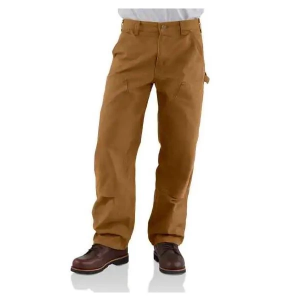 Men's Carhartt Double Front Washed Duck Loose-Original Fit Cargo Pants 36 Carhartt Brown