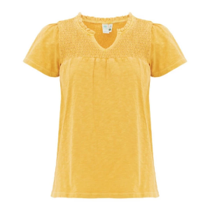 Women's Aventura Essex Blouse Small Golden Cream