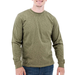 Men's Old Ranch Kayce Long Sleeve T-Shirt 2XLarge Deep Lichen Green