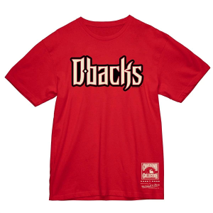 Arizona Diamondbacks Wordmark T-Shirt XLarge Red