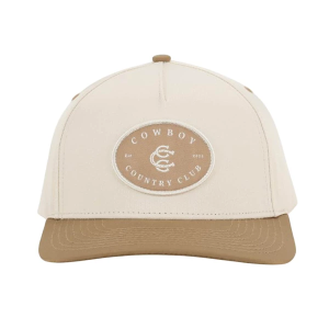Cowboy Country Club Two Tone Cotton Snapback Golf Hat