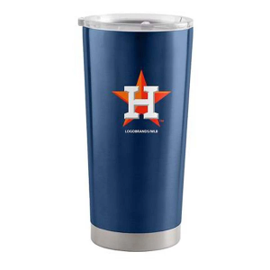 Logo Brands Houston Astros 20oz. Stainless Steel Tumbler